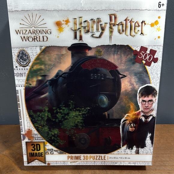Wizarding World Harry Potter 3d image prime 500 piece puzzle 24 x 18 in Hogwarts - Picture 7 of 7